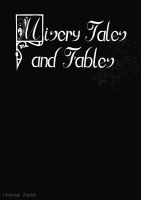 Cover for 'Misery tales and fables'