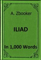 Cover for 'Homer - The Iliad in 1,000 Words'