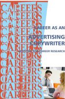 Cover for 'Career as an Advertising Copywriter'