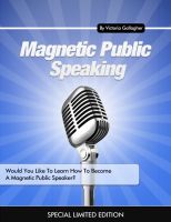 Cover for 'Magnetic Public Speaking'
