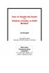 How to Handle the Death of a Student, Faculty, or Staff Member by Gordon Burgett