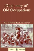 Cover for 'Dictionary of Old Occupations'