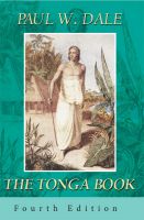 Cover for 'The Tonga Book &mdash; February 1805 &ndash; June 1811'