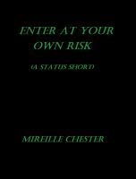 Cover for 'Enter at Your Own Risk (A Status Short)'