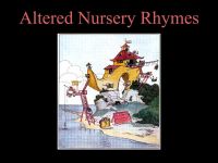 Altered Nursery Rhymes cover