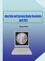 Cover for 'eBay Coin and Currency Dealer Newsletter - April 2012'