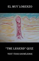 Cover for '"The Legend Quiz," Test Your Knowledge'