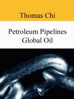 Cover for 'Petroleum Pipelines Global Oil'