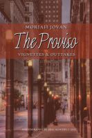 Cover for 'The Proviso: Vignettes & Outtakes'