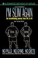 Cover for 'I'M SLIM AGAIN. The breathtaking journey from XXL to M'