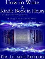 Cover for 'How to Write a Kindle Book in Hours'