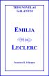 Emilia Leclerc: Tres Novelas Galantes by Francisco R. VelÃ¡zquez 