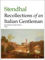 Cover for 'Recollections of an Italian Gentleman'