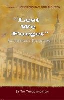 Cover for 'Lest We Forget: An American's Perspective'