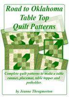 Cover for 'Road to Oklahoma Table Top Quilt Patterns'