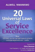 Cover for '20 Universal Laws of Service Excellence'