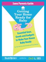 Cover for 'Sane Parents Guide: Getting Your Home Ready for Baby'