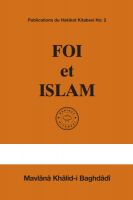Cover for 'Foi et Islam'