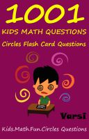 Cover for '1001 Kids Math Questions : Circles Flash Card Questions'