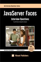 Cover for 'JavaServer Faces Interview Questions You'll Most Likely Be Asked'