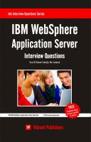 Cover for 'IBM WebSphere Application Server Interview Questions You'll Most Likely Be Asked'