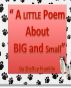 A Little Poem about Big and Small by Linda Anderson