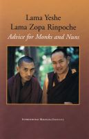 Cover for 'Advice for Monks and Nuns'