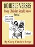 100 Bible Verses Every Christian Should Know by Greg Vanden Berge
