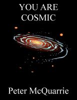Cover for 'You are cosmic'