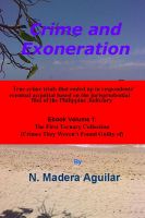 Cover for 'Crime and Exoneration'