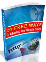 Cover for '20 Free Ways to Advertise Your Website Online'