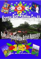 Cover for 'Narrow Boat Painting For All Roses & Castles of the British Waterways'