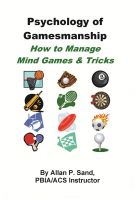 Cover for 'Psychology of Gamesmanship - How to Manage Mind Games and Tricks'