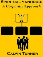 Cover for 'Spiritual Manhood:  A Corporate Approach'