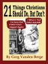 21 Things Christians Should Do, But Donâ€™t by Greg Vanden Berge
