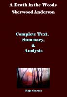 Cover for 'A Death in the Woods-Complete Summary, & Analysis'