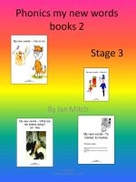 Cover for 'Phonics My New Words Books 2'