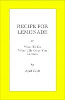 Cover for 'Recipe For Lemonade'